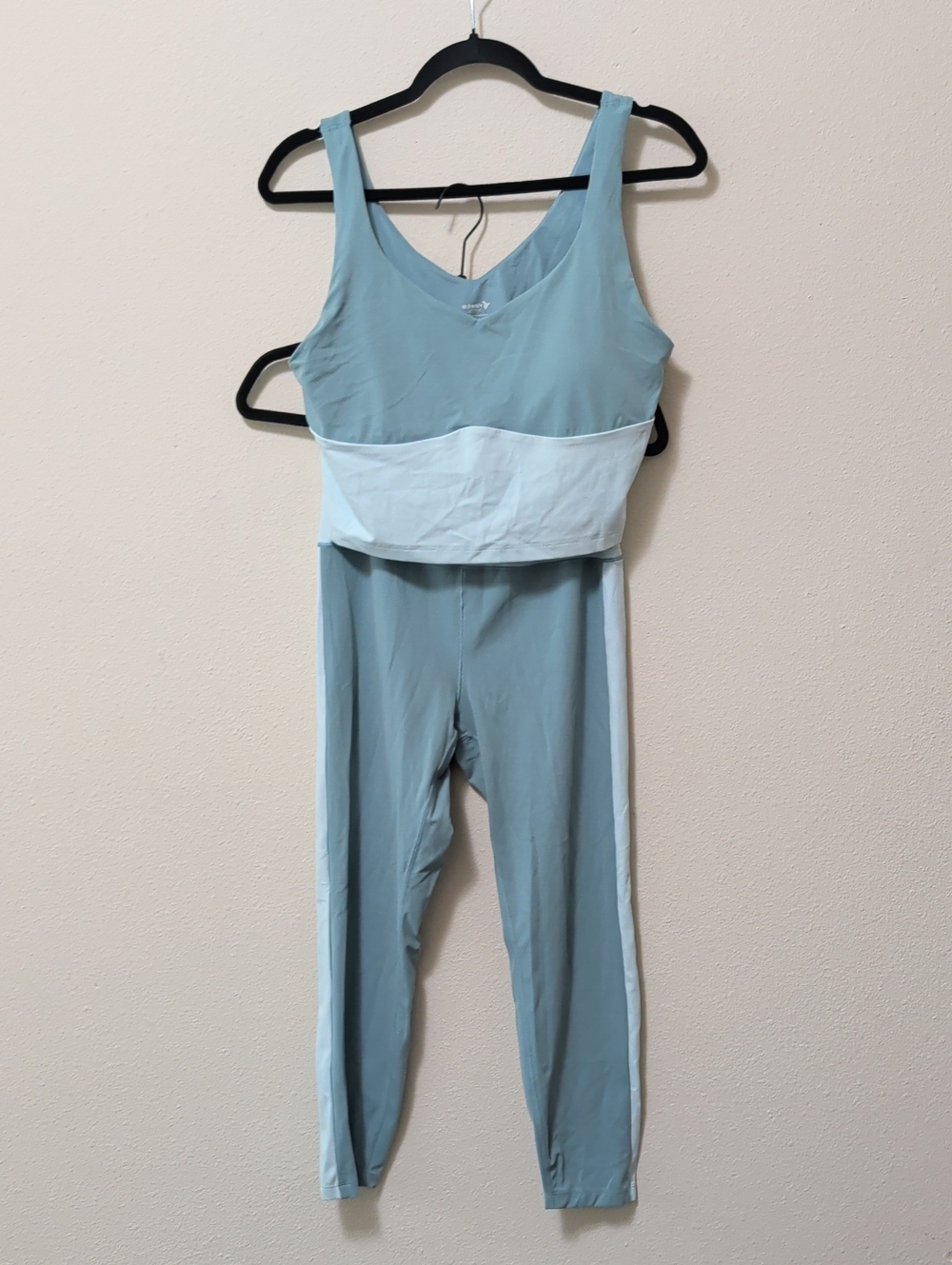 Old Navy Light Teal & Light Blue Two-Tone Active Set